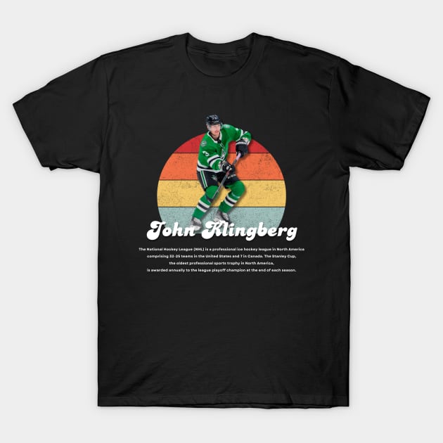 John Klingberg Vintage Vol 01 T-Shirt by Gojes Art